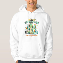 Kleine Dino-Hanteln 8KG | Kleine Arme, große Ziele Hoodie