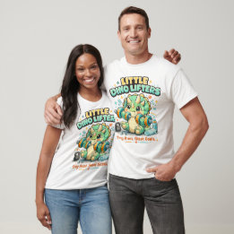 Kleine Dino-Hebel 8KG | Kleine Arme, große Ziele T-Shirt