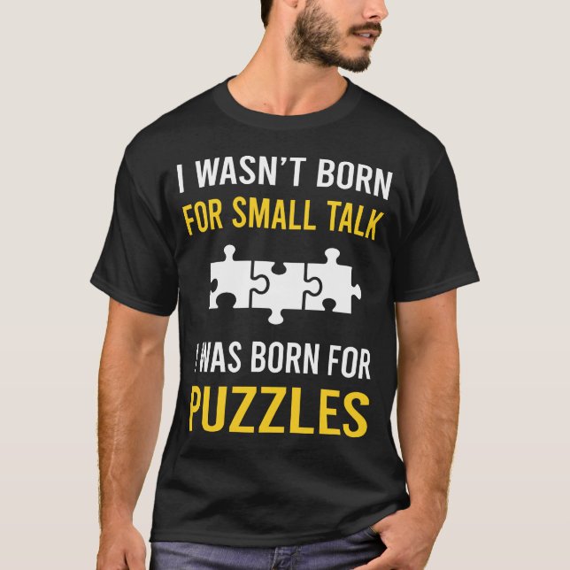 Kleine Diskuspuzzles T-Shirt (Vorderseite)