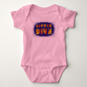 Kleine Diva (2) Baby Strampler