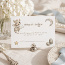 Kleine Drache Magische Babyparty-Windel-Raffle