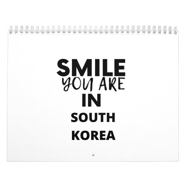 KLEINE DU BIST IN SÜDKOREA KALENDER (Titelbild)
