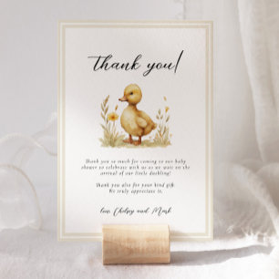 Kleine Duck Baby Shower Books für Baby Card