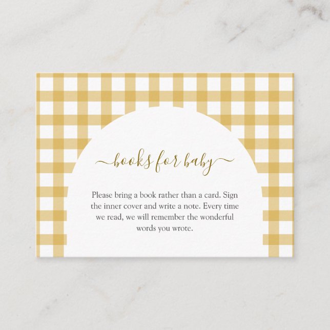 Kleine Duckkissenduschenbücher für Baby Begleitkarte (Vorderseite)