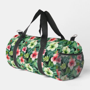 Kleine Duffel-Tasche Tropenpapier Duffle Bag