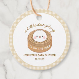 Kleine duftende Babydusche Geschenkanhänger
