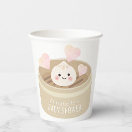 Kleine Dumpling Babydusche Pappbecher