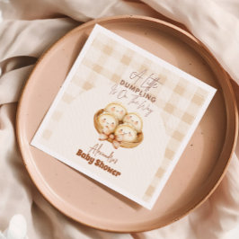 Kleine Dumpling Babydusche Serviette