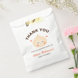 Kleine Dumpling Dim Sum Baby Dusche Geschenktütchen