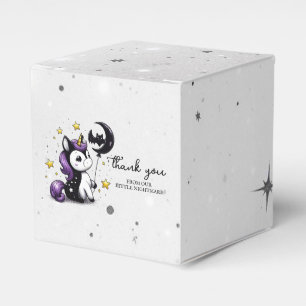 Kleine Einhorn-Babydusche Geschenkschachtel