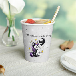 Kleine Einhorn-Babydusche Pappbecher