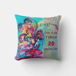 KLEINE ELF DER MUSHÖME BABY SHOWER Baby Status Kissen