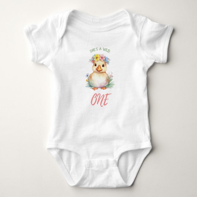 Kleine Enckling Baby Bodysuit First Birthday Baby Strampler (Vorderseite)