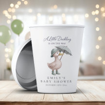 Kleine Ente Grün Geschlechtsneutrale Babyparty