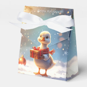 Kleine Enten-Feiertagsgeschenkbox Geschenkschachtel