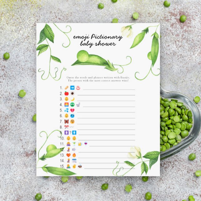 Kleine Erbsendusche - Emoji-Picktionary (Von Creator hochgeladen)