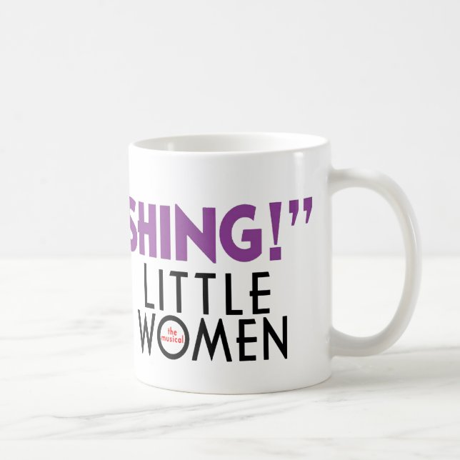 Kleine ERSTAUNENDE Frauen "!" Tasse (Rechts)
