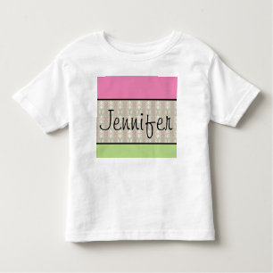 Kleine Extravagante Typografie Kleinkind T-shirt