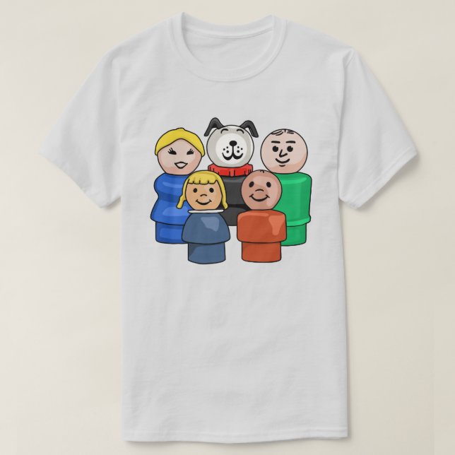 Kleine Familie T-Shirt (Design vorne)
