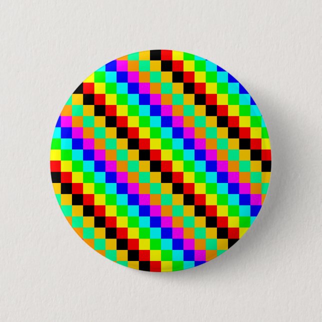 Kleine Farbquadrate Button (Vorderseite)