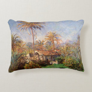 Kleine Farm in Bordighera von Claude Monet Zierkissen