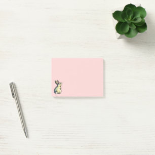 Kleine fetten Hasen-Post-it-Notizen Post-it Klebezettel