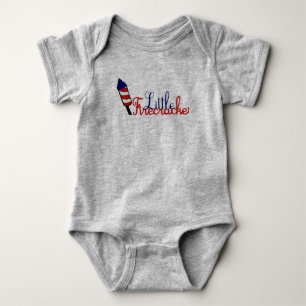 Kleine Feuerwerk-Design Baby Strampler