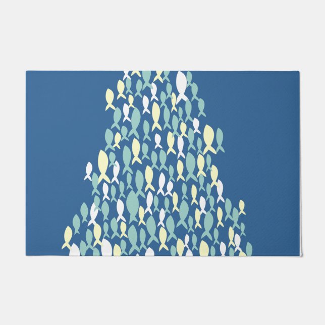 Kleine Fischmatte, Badewanne Rug Fußmatte (Vorderseite)