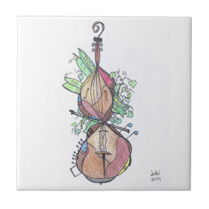 kleine Fliese:  Cello Fliese