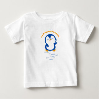 kleine Flossen, große Lächeln Baby T-shirt