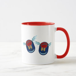 Kleine Flügelschuhe Tasse