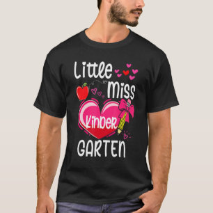 Kleine Frau Kindergarten Erster Kindergarten T-Shirt