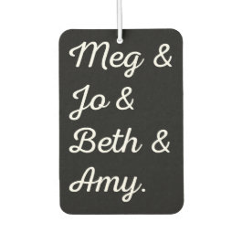 Kleine Frauen II Autolufterfrischer