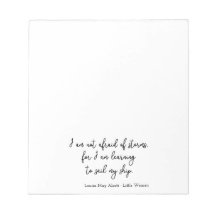 Kleine Frauen Zitat I - Handwriting Style