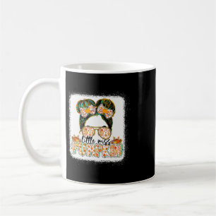 Kleine Fräulein-Kürbis-Unordentliche-Bun-Mädchen-H Kaffeetasse