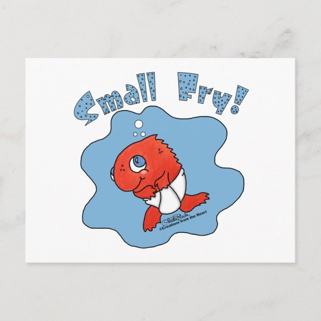 Kleine Fritte Postkarte (Vorderseite)