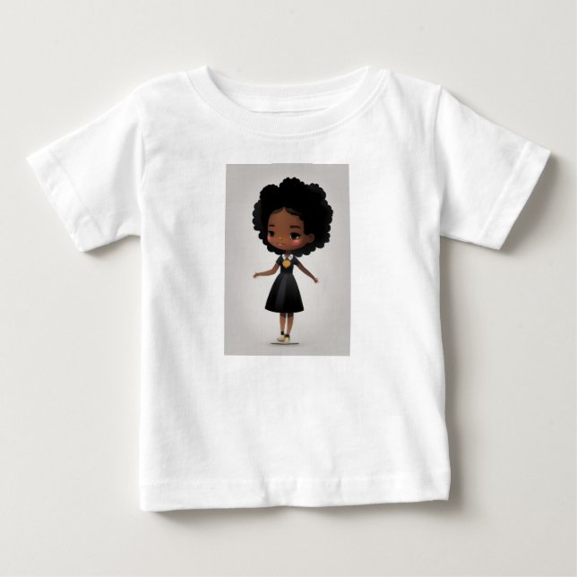 Kleine Fröscheprinzessin Baby T-shirt (Vorderseite)
