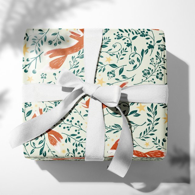 Kleine Füchse Geschenkpapier (Von Creator hochgeladen)