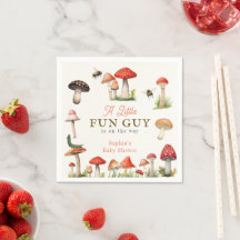 Kleine Fun Typ Mushroom Bee Boy Babydusche