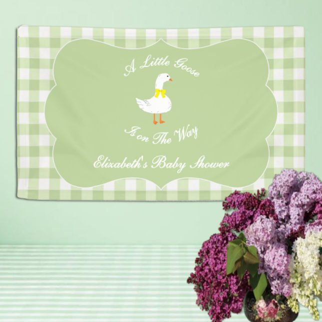 Kleine-Gans-Baby-Party Banner (Von Creator hochgeladen)
