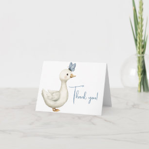 Kleine Gans Dankeskarten – Gans Baby Shower Dankeskarte