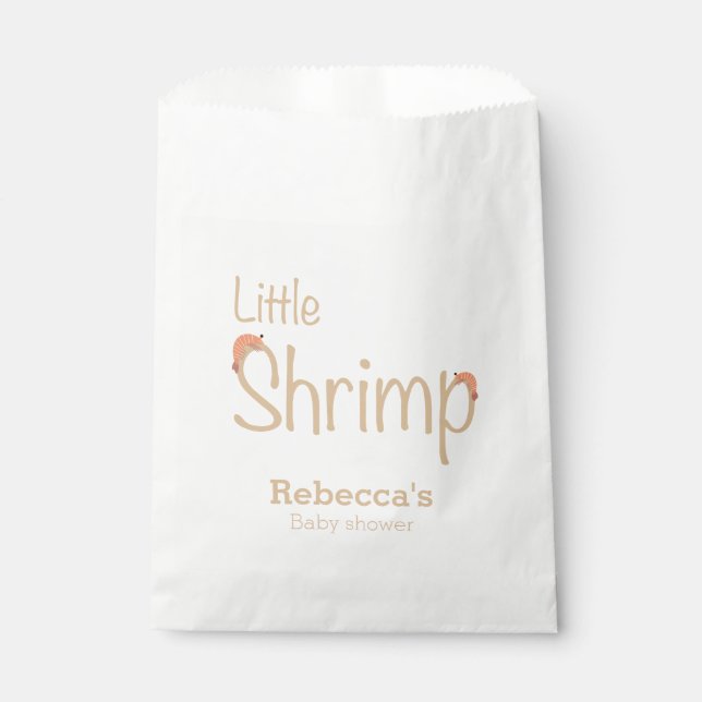 Kleine Garnelendusche Geschenktütchen (Vorderseite)