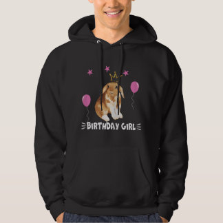 Kleine Geburtstags-Hasenprinzessin Süße Kaninchen  Hoodie