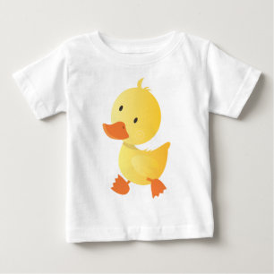 Kleine gehende Ente Baby T-shirt