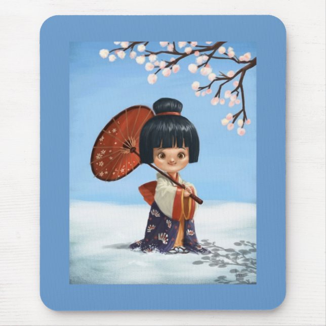Kleine Geisha Mousepad (Vorne)