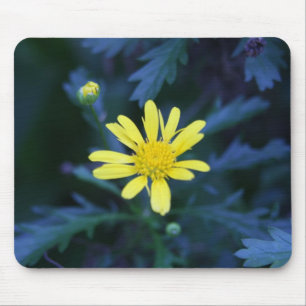 kleine gelbe Blume Mousepad