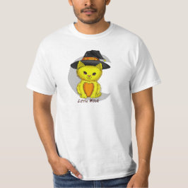 Kleine Gelbe Katze Zierhexe T - Shirt