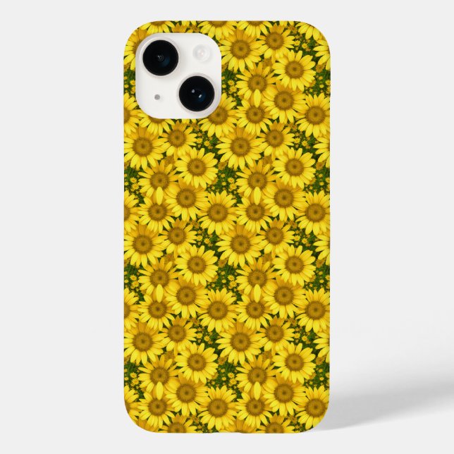 Kleine Gelbe Tischtennis-Fall Case-Mate iPhone Hülle (Rückseite)
