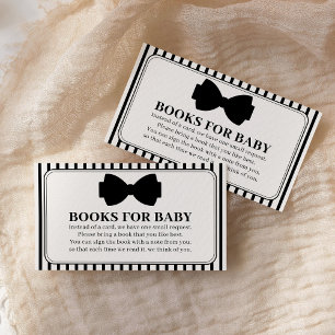 Kleine Gentleman-Baby-Party-Bücher für Baby Begleitkarte