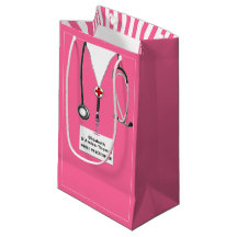 Kleine Geschenktasche für Krankenschwester oder Är